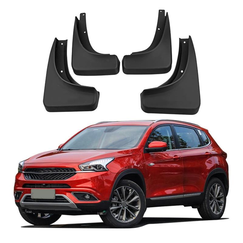 4PCS Car Mudguard Mud Flaps Splash Mud Guard Fender For Chery Tiggo 7 2016- Car Accessories-A87Q