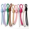 PU Peru Leather Knot Rope Pendant Mobile Phone Rope Card Pad