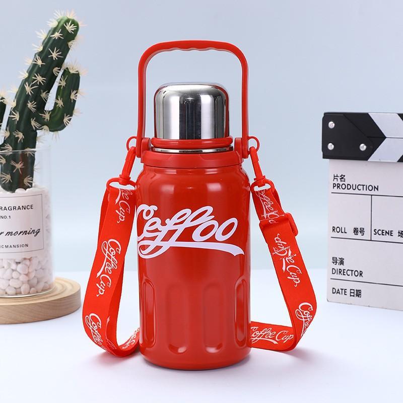 Large Capacity Thermal Insulation Pot 316 Stainless Steel Thermos Cup Outdoor Portable Mountaineering Portable Water Cup