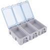 Angelkoffer Leuchtend Wasserabweisend Tragbarer Angelkoffer Organizer Mini Utility Köder Angelbox