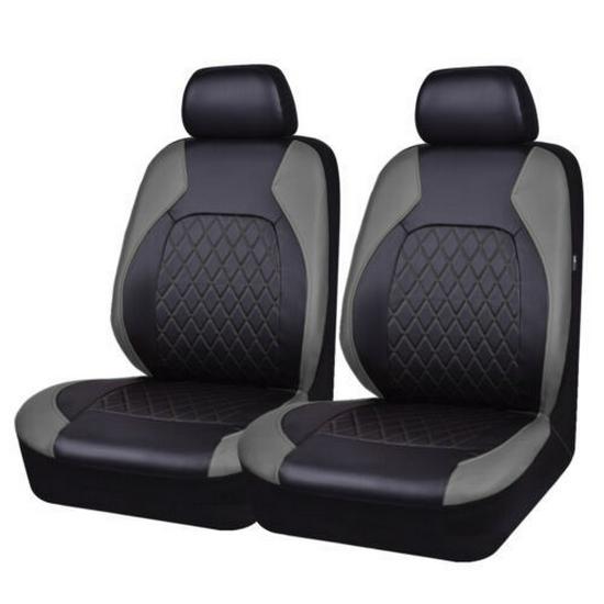 Diamond Quilted Car Seat Cover - PU Leather & PVC for Export To Europe & America
