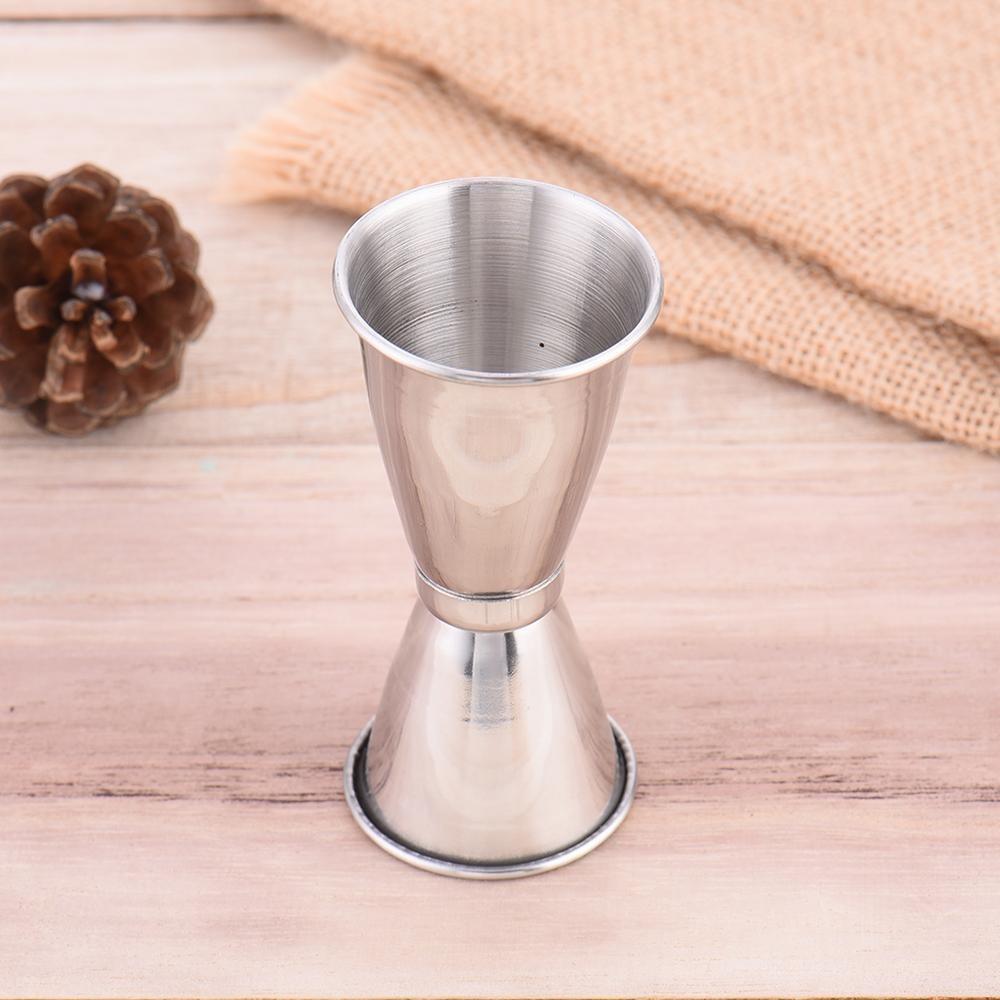 15/30 25/50 20/40ml Misurini in acciaio inossidabile Doppio shot Tazza da oncia Jigger per cocktail Brandy