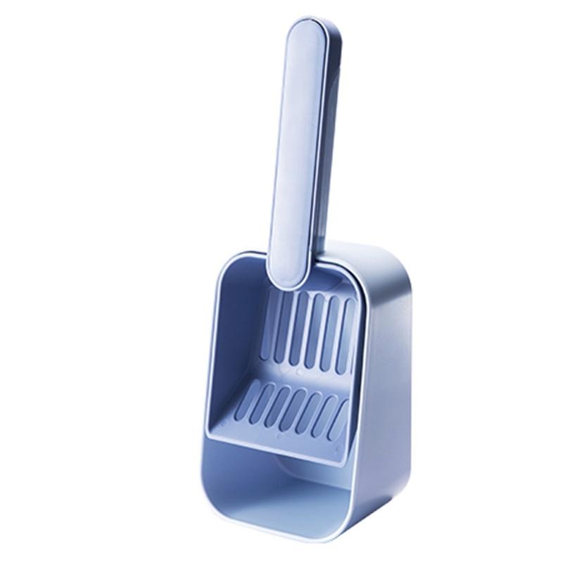

Cats Litter Cleaning Tool Litter Scoops Cleaner with Waste Container Cleaning Kits Litter Shovel Small Animal Litter Clean 1 синий