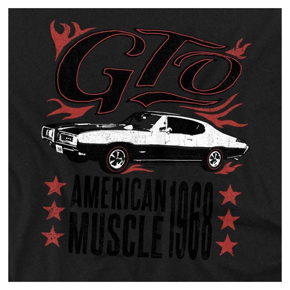 Pontiac Unisex Adult GTO Flames T-Shirt