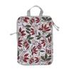 4Pcs/set Creative Printed Compression Packing Cubes Organizer Set Lightweight Travel Suitcase Clothes Storage Bags