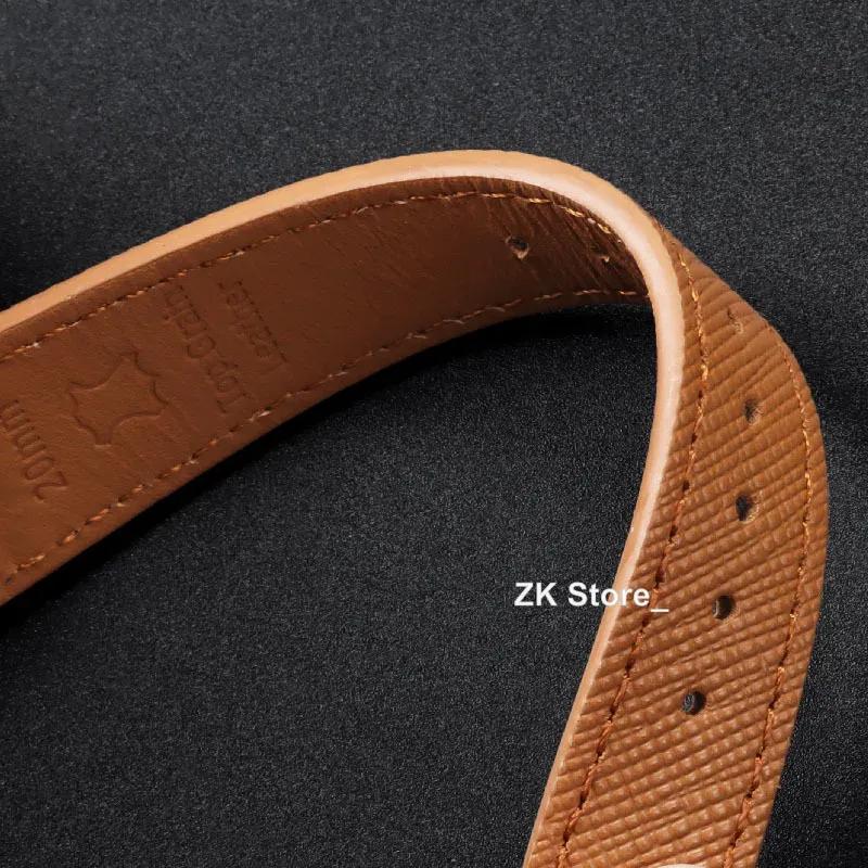 Vintage Genuine Leather Watch Straps 18mm 20mm 22mm Watchband for Huawei Watch Fit 2 Bands for Men Bracelet Smartwatch Accessory