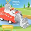 Cartoon Monster Pull Back Toy Car With Inertia Engineering Design For Toddlers And Kids