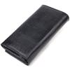 Attractive Women's Wallet with a Coin Holder Made of Genuine Textured Leather CANPELLINI Wallet 21527 Black