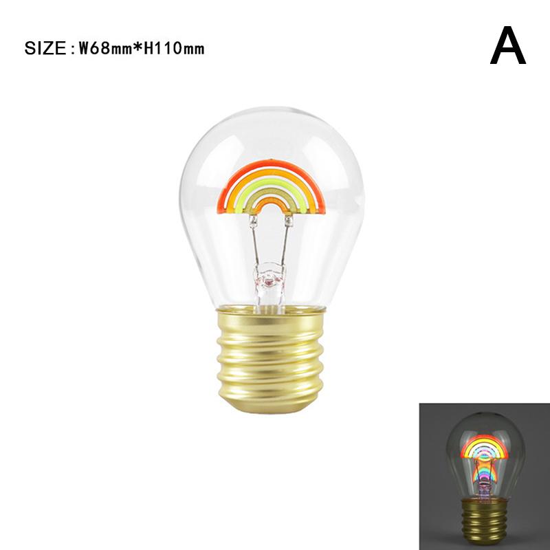 

A70 5V Перезаряжаемая Лампочка С Моделированием Стрелы Пронзающей Сердце Пласти Диммируемая Креативная Декоративная Настольная Лампа для Спальни