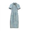 Silk cheongsam women's summer new retro improved temperament mulberry silk dress