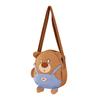 Bear Anime Kids Character Nylon Crossbody Bag With Breathable Fabric Activities