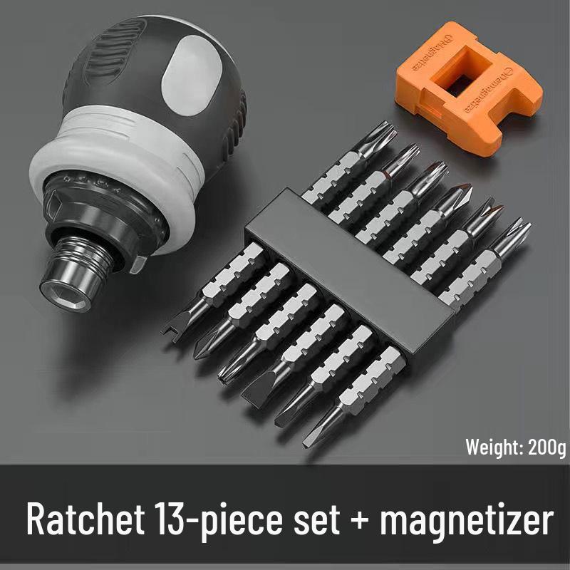 Multifunctional Ratchet Screwdriver Set for Electronics & Household Repair