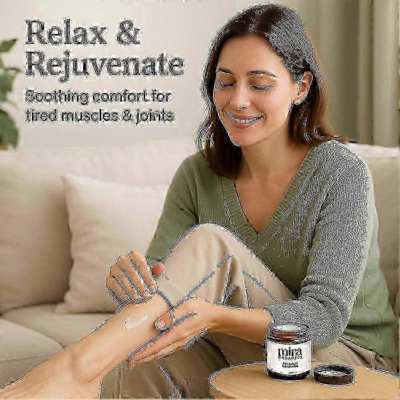 3Pcs 120ml Mira Pain Relief and Repair Cream, Organics Pain Relief Massage Cream Rubs for Back, Neck, Hands, Knees