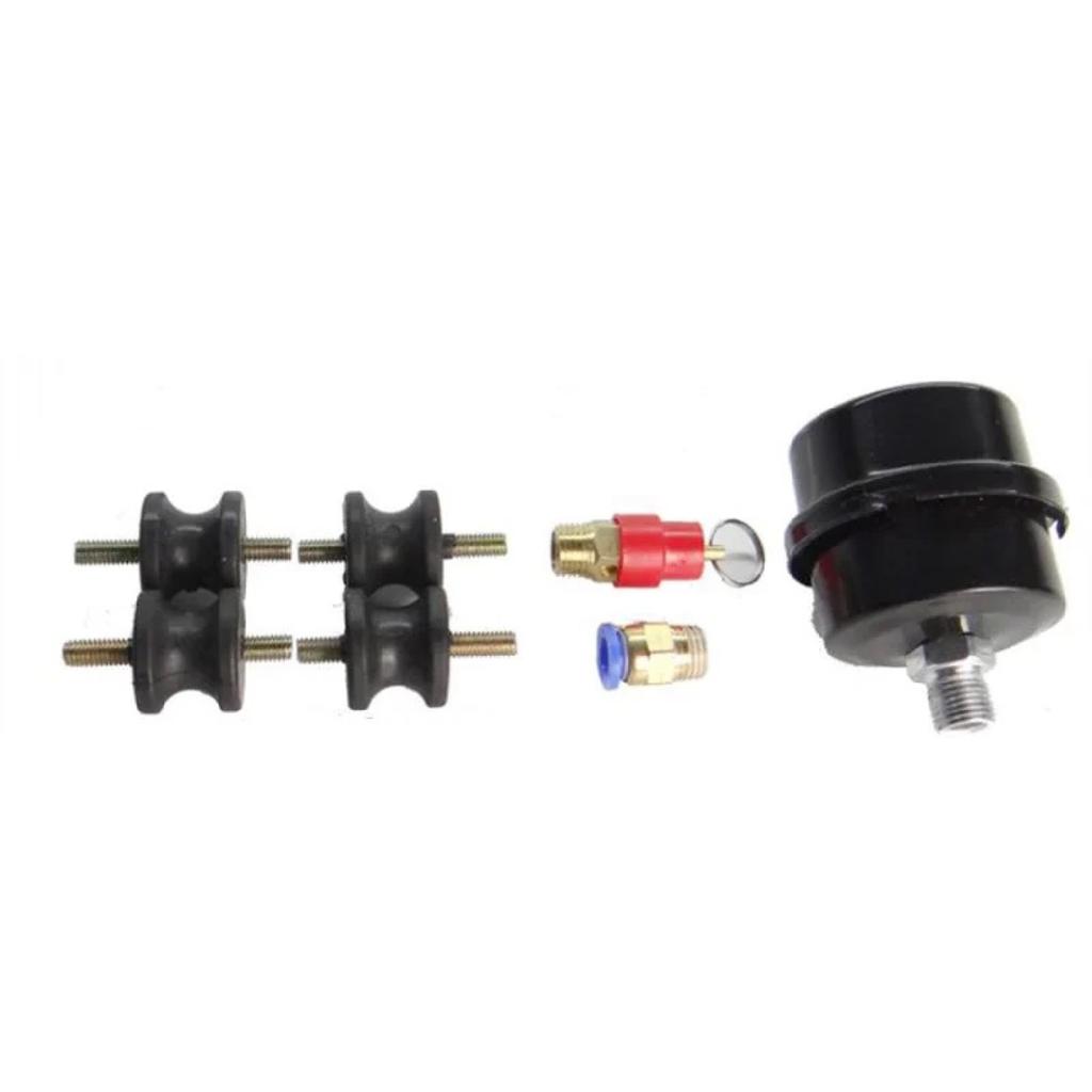 OL190 Small Air Compressor Head 8kg 230W Booster Air Pump Cosmetic Oil Free Piston Silent Oilless Electric Compressors