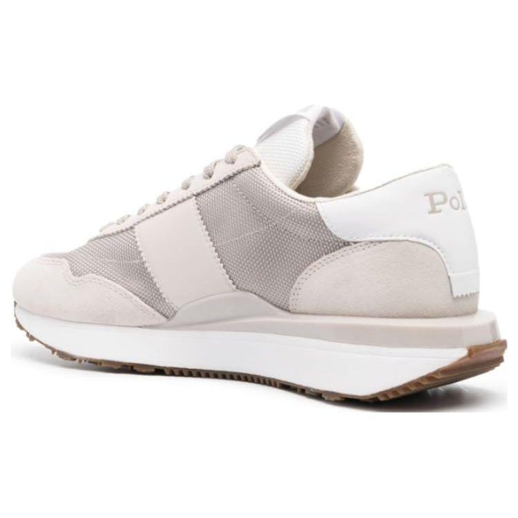 Polo Ralph Lauren Train 89 Round Toe Lace-Up Low-Top Casual Shoes Men Sneakers Gray 809891772002