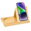 Multifunctional Triangle Book Holder Bookcase for Bedroom Wooden Book Reading Rest Table Centerpiece Decor for Home Studio