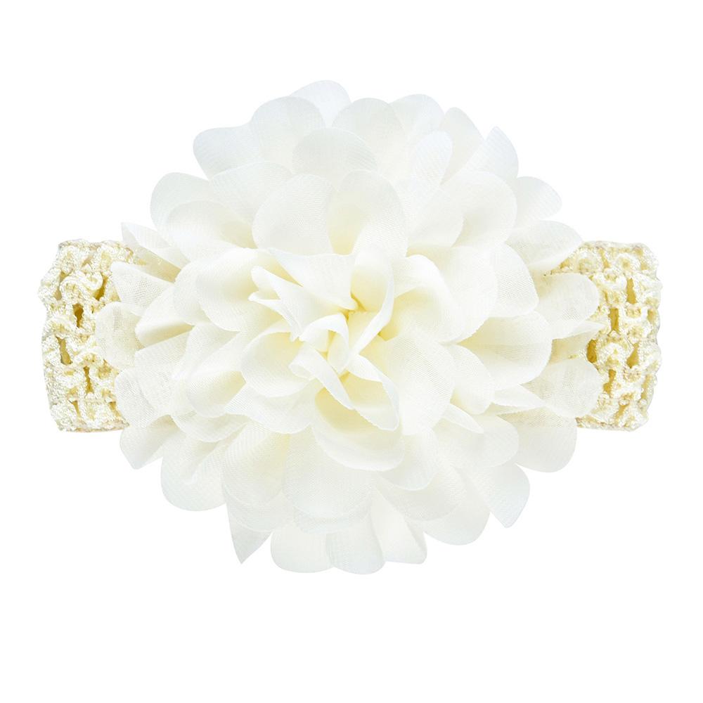 

1 шт. Повязки на голову для маленьких девочек, шифоновый цветок, мягкая эластичная резинка для волос, аксессуары для волос для маленьких девочек, новорожденных, младенцев, малышей 922