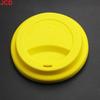 1pcs 9.5cm Universal Silicone Mug Cup Cover Sealing Protective Lid Heat Temperature Preserve Dust Free for Tea/Coffee/Milk Cup