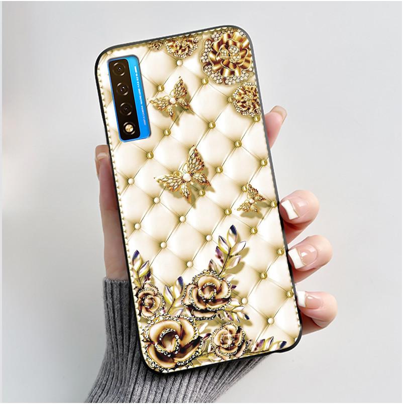 Casing For TCL 20 20S 20 Pro 5G 20L Plus 20L+ Case Luxury Dragon Cute Cool Boys Girls Black Soft Silicone Phone Case Back Cover