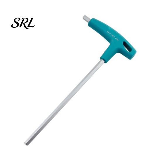 Llave Allen de Mango en T para Acceso a Espacios Estrechos, Herramienta Profesional de Acero CR-V con Eje Extendido para Reparación de Automóviles y Bicicletas y Mantenimiento Mecánico Ergonómica
