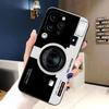 Retro Cassette Tape Camera Cover Phone Case For iphone Apple 17 AIR 16E 16 15 14 13 12 11 Pro XR Max 8 7 Plus TPU Case Shell