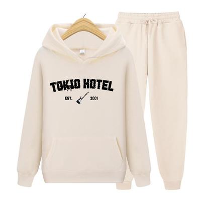 Männer Sport Hoodie Tokio Hotel Rock Rapper Kaulitz Druck Herbst Männer Frauen Hoodie Casual Übergroßen Pullover Sweatshirt Unisex Kleidung