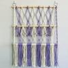 Wood Stuffed Toy Net Hammocks Hanging Toy Organizers Wall Mounted Storage Rack for Nursery Room Bedroom Kids Room Decors