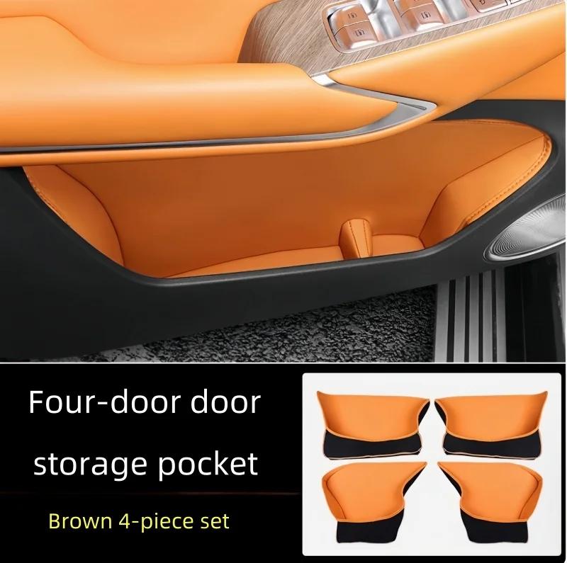 Auto Car Door Storage Pocket Fit for GWM Tank 500 Hi4-t Hi4-Z Modified Car Tailgate Storage Pocket Car Interior Upgrade Parts
