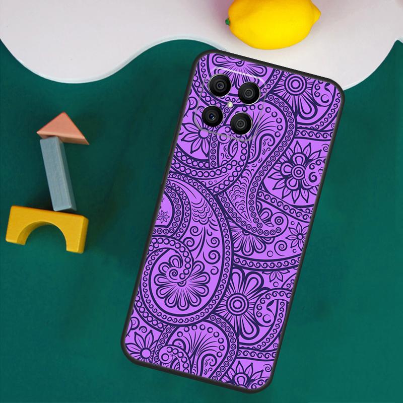 Bandana Paisley Pattern Art Case For Honor Magic 7 Pro 5 6 Lite Honor 200 Pro 50 70 90 X9a X8a X8 X9 X8b X9b X9c Cover