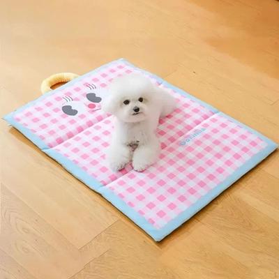 Cooling Carpet for Pets Tafl Cool, Compact Versatile Machine Washable, Portable Handle Pad Cats of