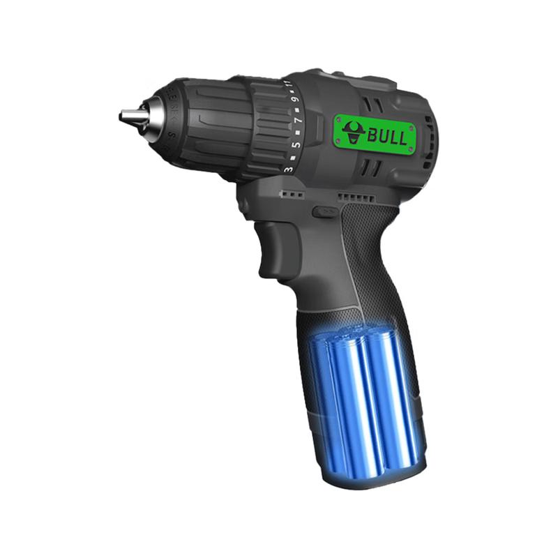 Bull 16V Brushless Cordless Drill/Screwdriver CN plug (adapter included)