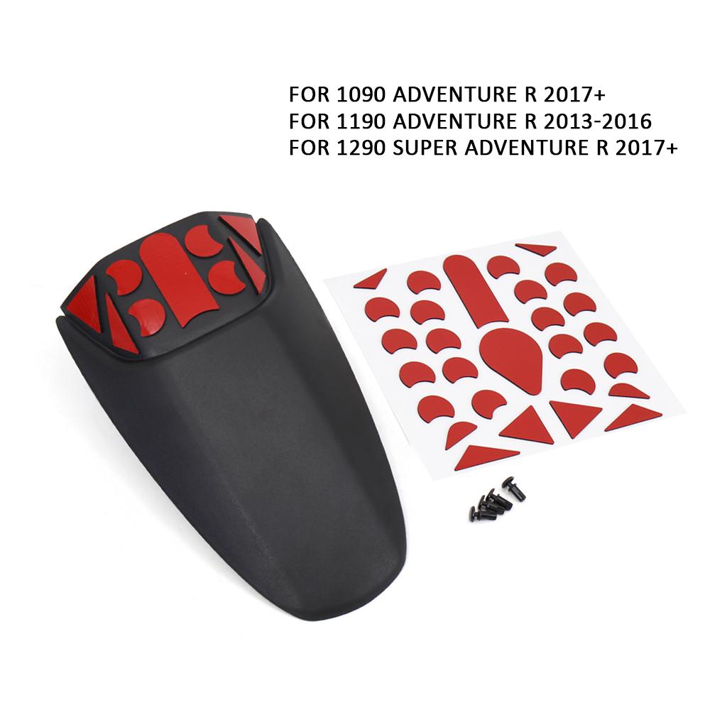 

For 1090 1190 Adventure R 2016 2015 Motorcycle Rear Extension Fender Mudguard For 1290 Super Adventure R 2017 2018 2019 2020 чёрный