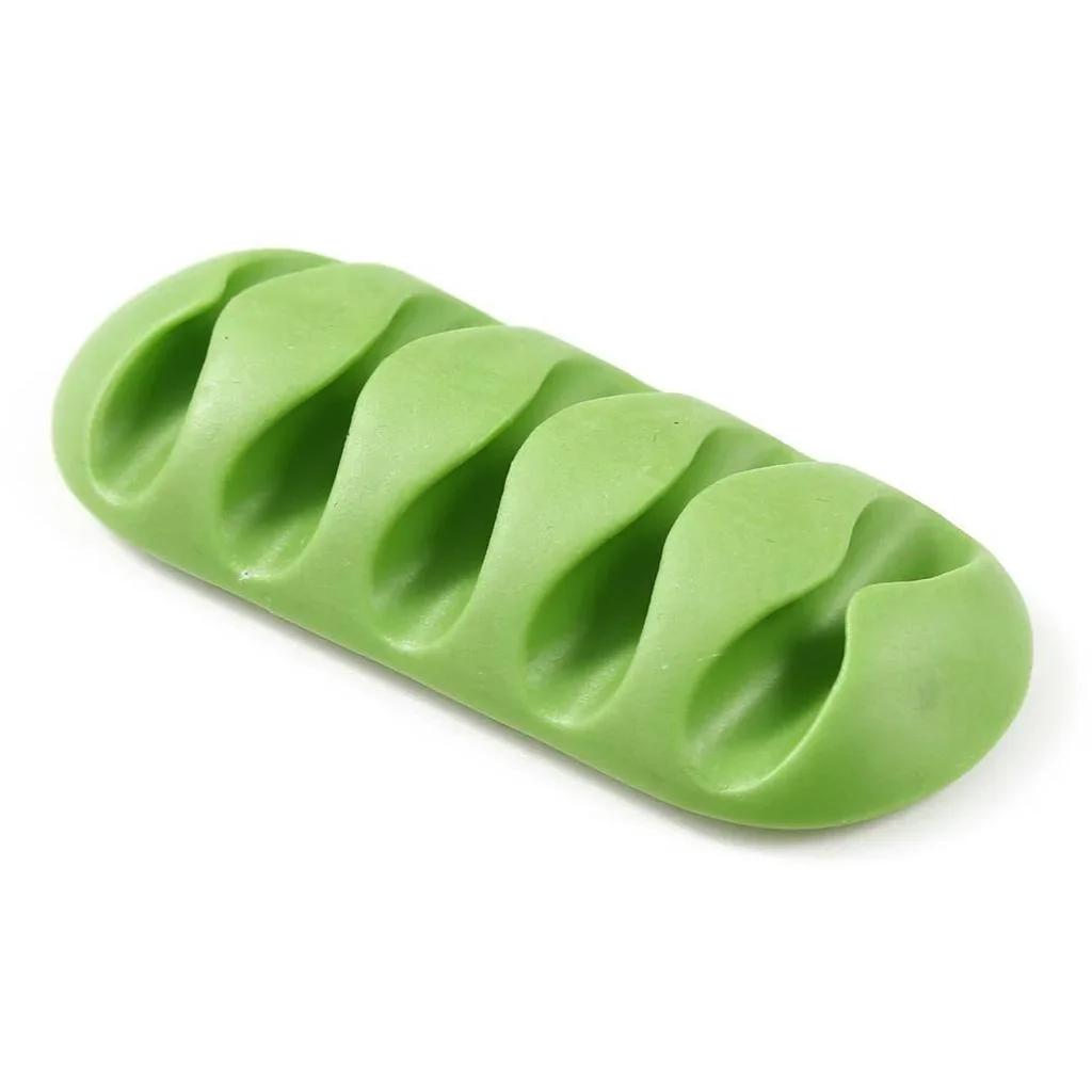 

Вилка Держатель для провода Гнездо Крючок Зажим для кабеля Шнуры питания USB Сортировка Электроника Аксессуары Домашний офис Органайзер для стола Поставка зелёный