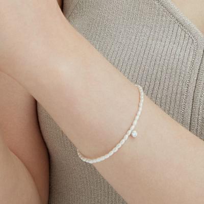 J.ESTINA LALA J Pearl Bead Bracelet (JJLJBI4BF373SW7S0)