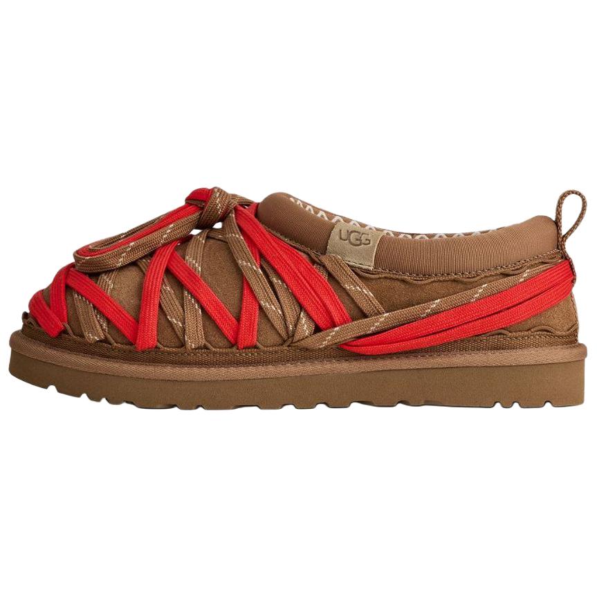 UGG Повседневные мужские зимние ботинки из спилка коровьей кожи теплые универсальные коричневые 1175054-CHE 43 12600₽