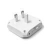 Warm White Plug-in LED Night Light with Light Sensor & Stepless Dimming (110-240V, EU/UK/AU)