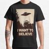 Voglio Credere Anni '80 vintage Alieni fantascienza serie TV The x files Non Fidarti di Nessuno taglia L Adulto