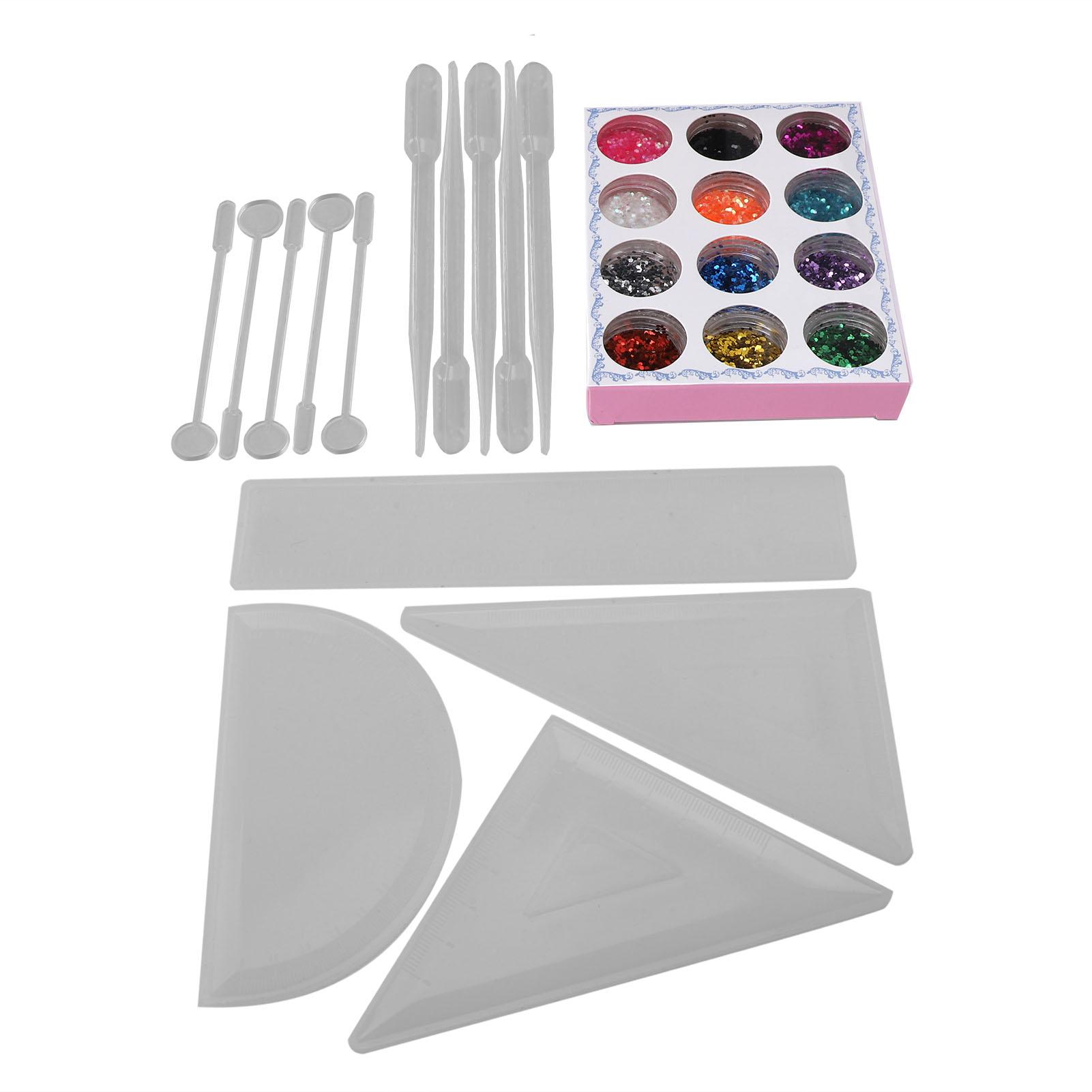 

DIY Jewelry Silicone Mold Ruler Craft Making Material Package Decoration Accessories Style 18