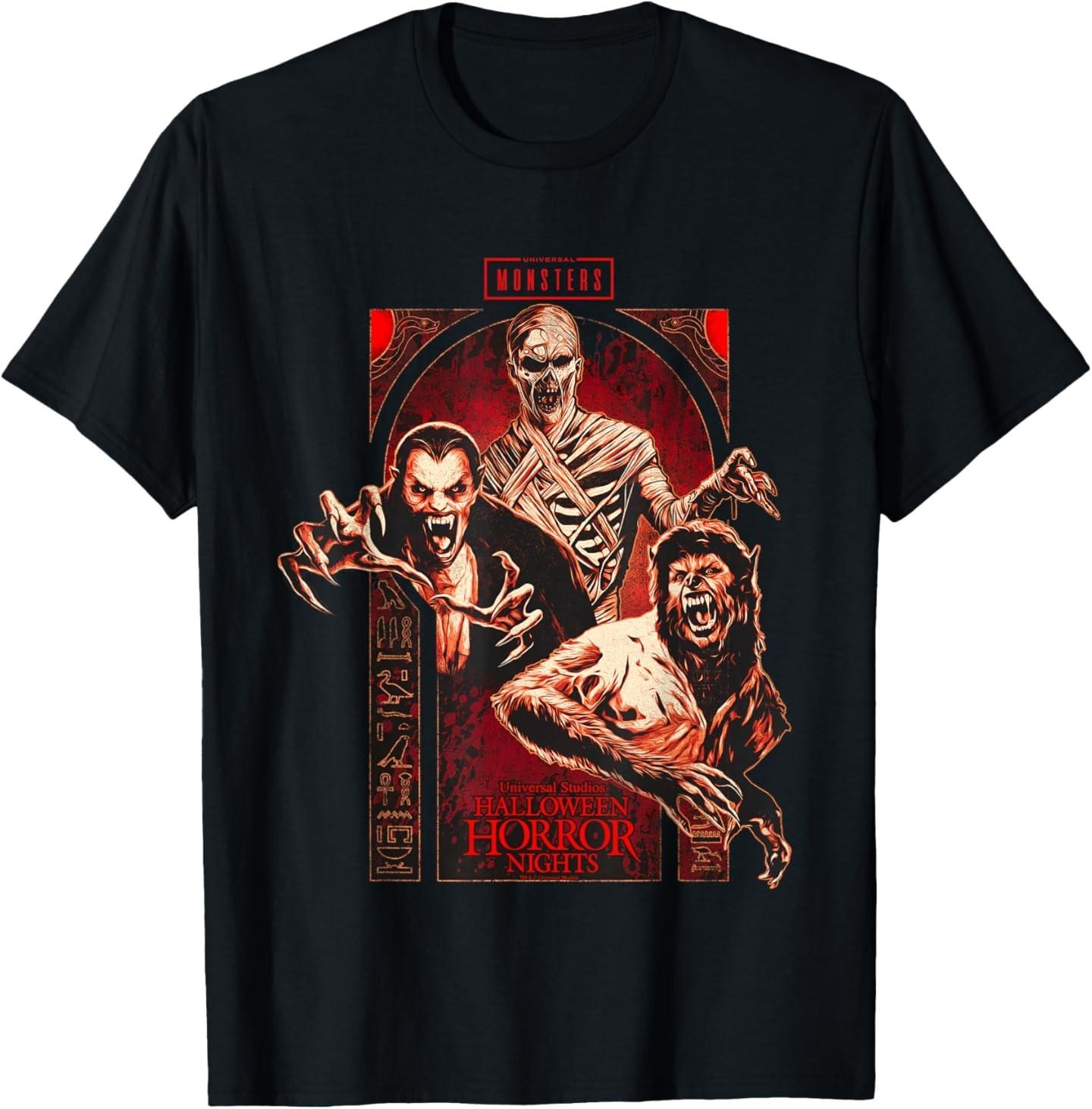 Футболка HHN Universal Monsters S