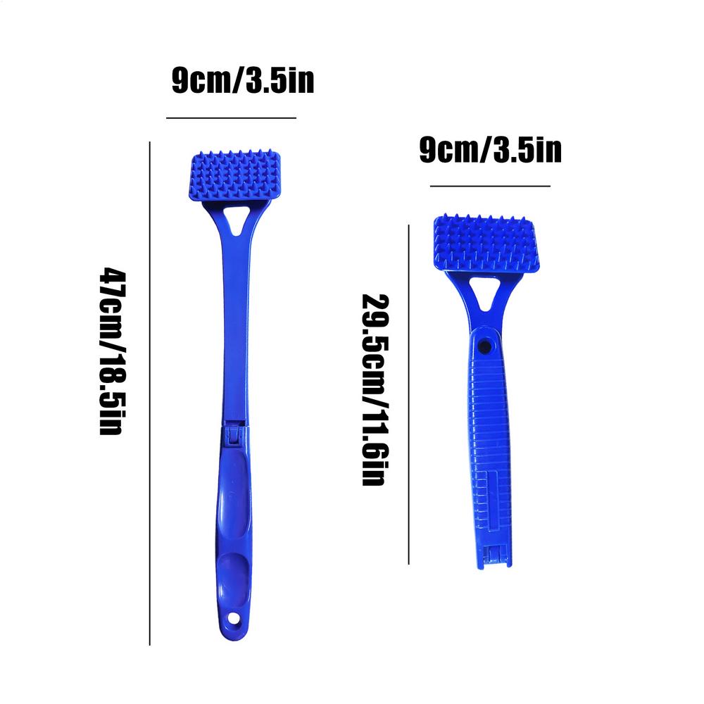 Back Scratcher Ergonomic Long Massager Portable Back Scratchers With Handle For Men Women Pregnant Spine Head Shower Daily