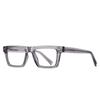 Transparent Gray Square TR90 Optical Eyeglasses Prescription Shortsighted Hyperopia Progressive Frames