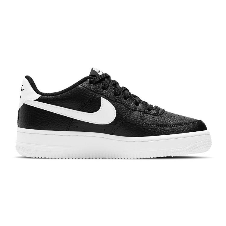 (GS) Nike Air Force 1 'Black White Midsole' Kids' CT3839-002