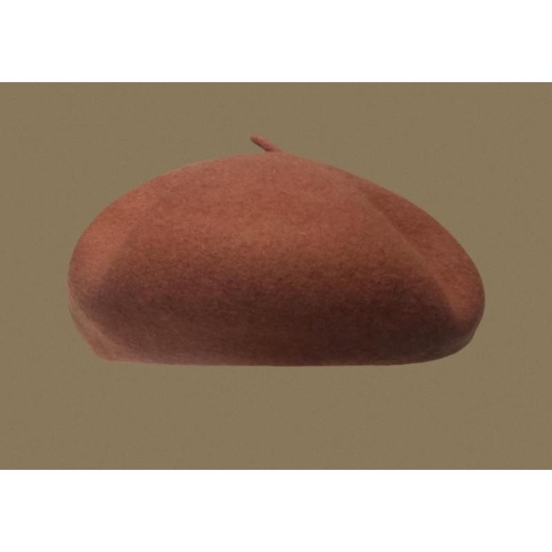 Autumn And Winter Korean Version Of High-Quality Woolen Painter Hat Women'S Cloud Hat Adjustable Versatile Three-Dimensional Wool Beret