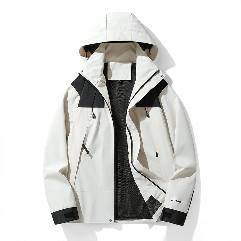Couple Jacket Single Clothes Men and Women Casual Jacket Spring and Autumn Outdoor Windproof Mountaineering Suit Sports Jacket