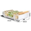 Basket Drawer Pull-Out for Cabinet with Drainer Organizer 41x26x13cm