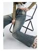 Plus Size Women's Retro Gradient High Waist Wide Leg Jeans