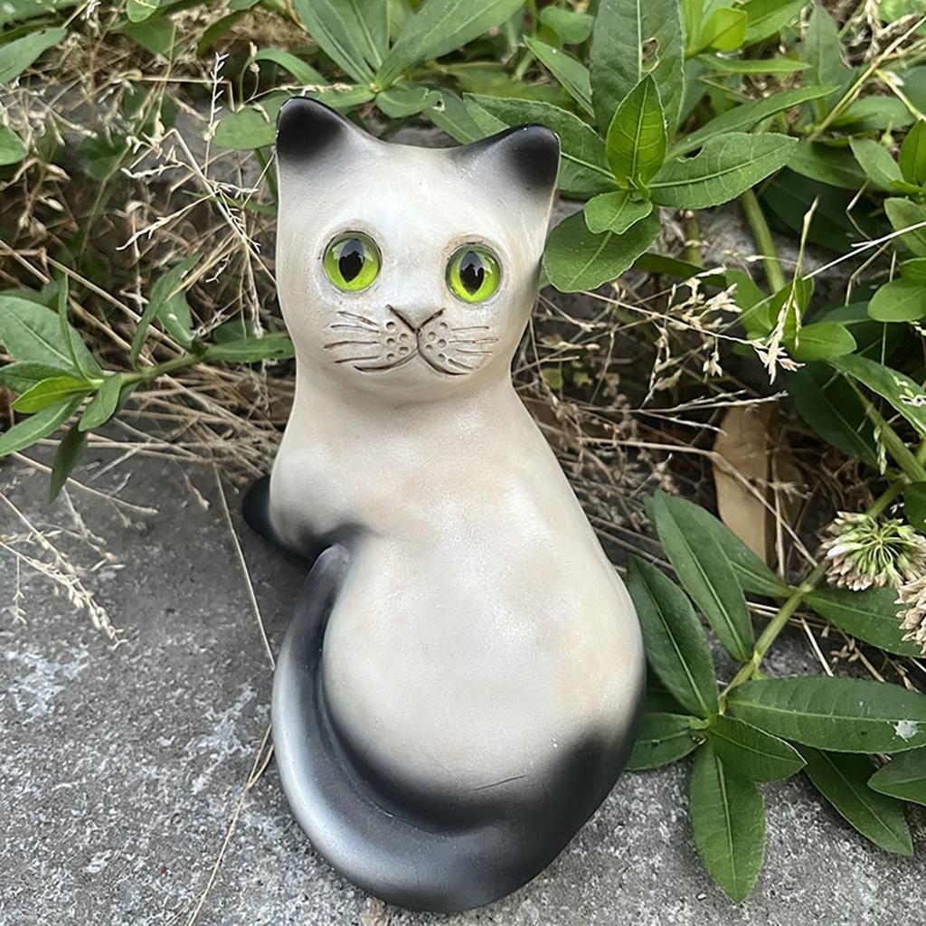 Garden Home Resin Cat Lovers Gifts Cat Memorial Ornament Sculpture Decoration Factory Spot