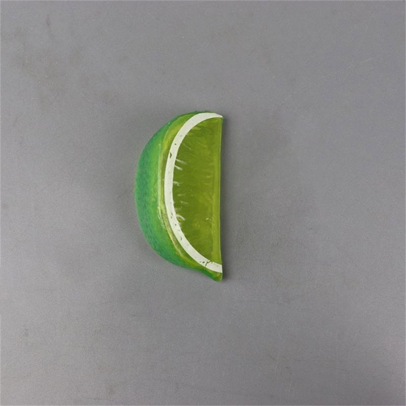 Set of 10 Artificial Lemon Block Lemon Model for Photography House Kitchen Plastic Fruit Fun and Natural Beauty