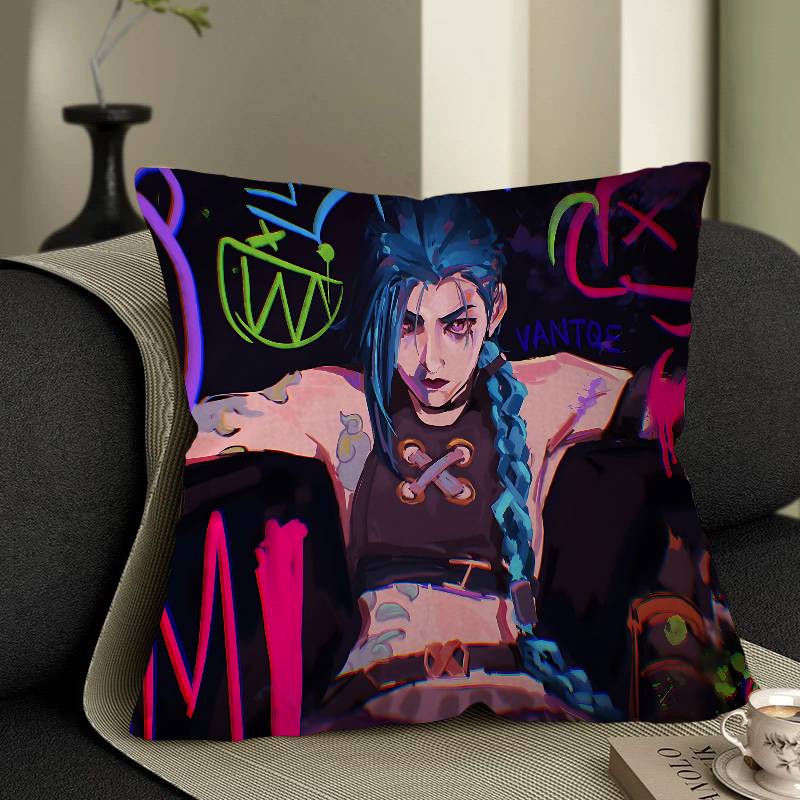 Arcane Jinx Lucky Dragon Pillow Cover Sofa Cushion Cover Home Room Decoration Children Gift