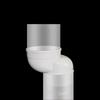 110MM Offset WC Connection Nozzle Toilet Adapter Pipe for Effortless Assembly Setup